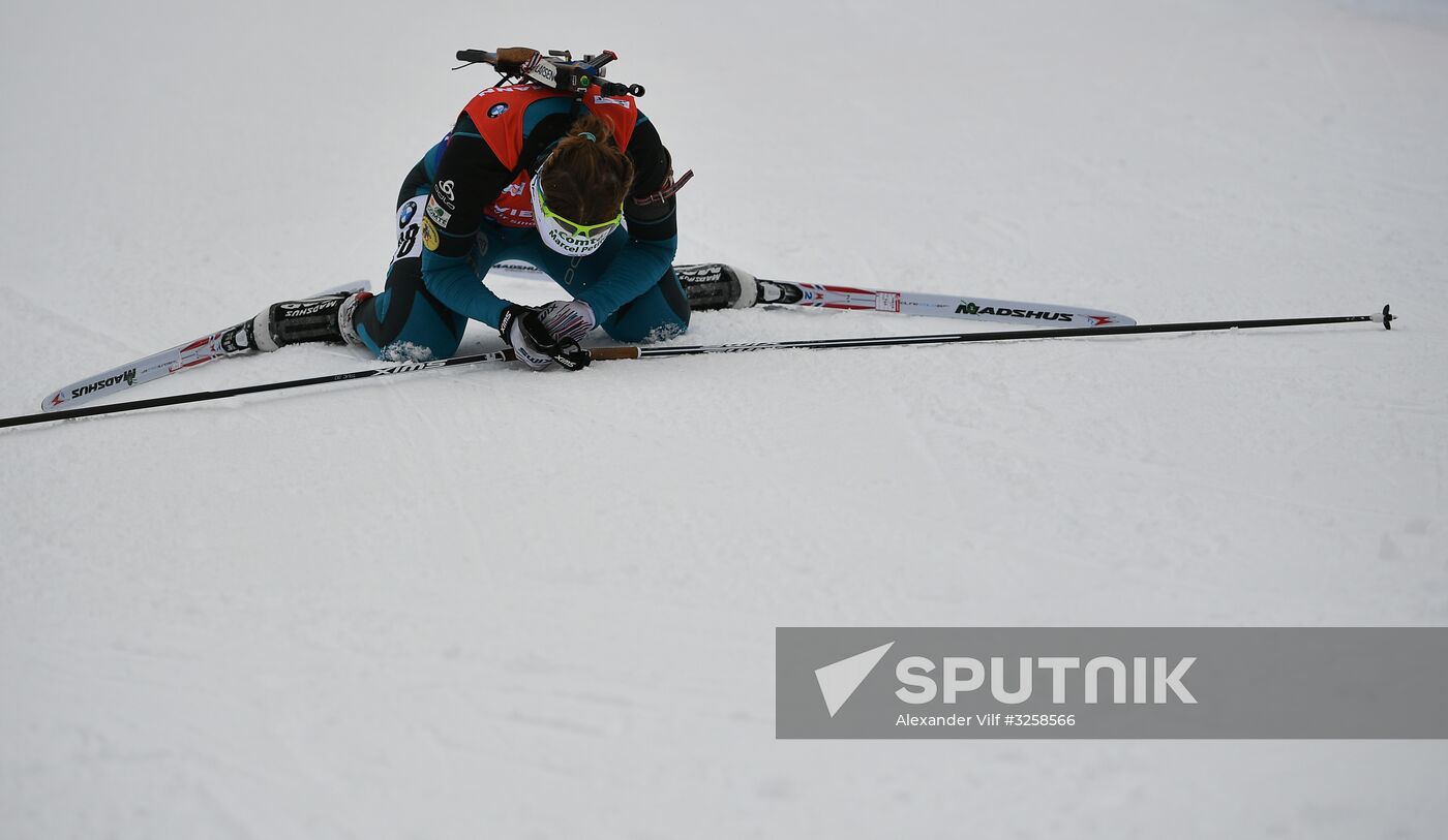 BMW IBU World Cup Biathlon 3. Women's pursuit