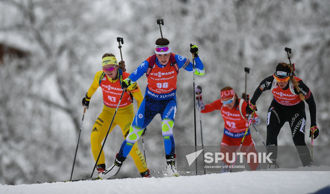 BMW IBU World Cup Biathlon 3. Women's pursuit