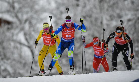 BMW IBU World Cup Biathlon 3. Women's pursuit