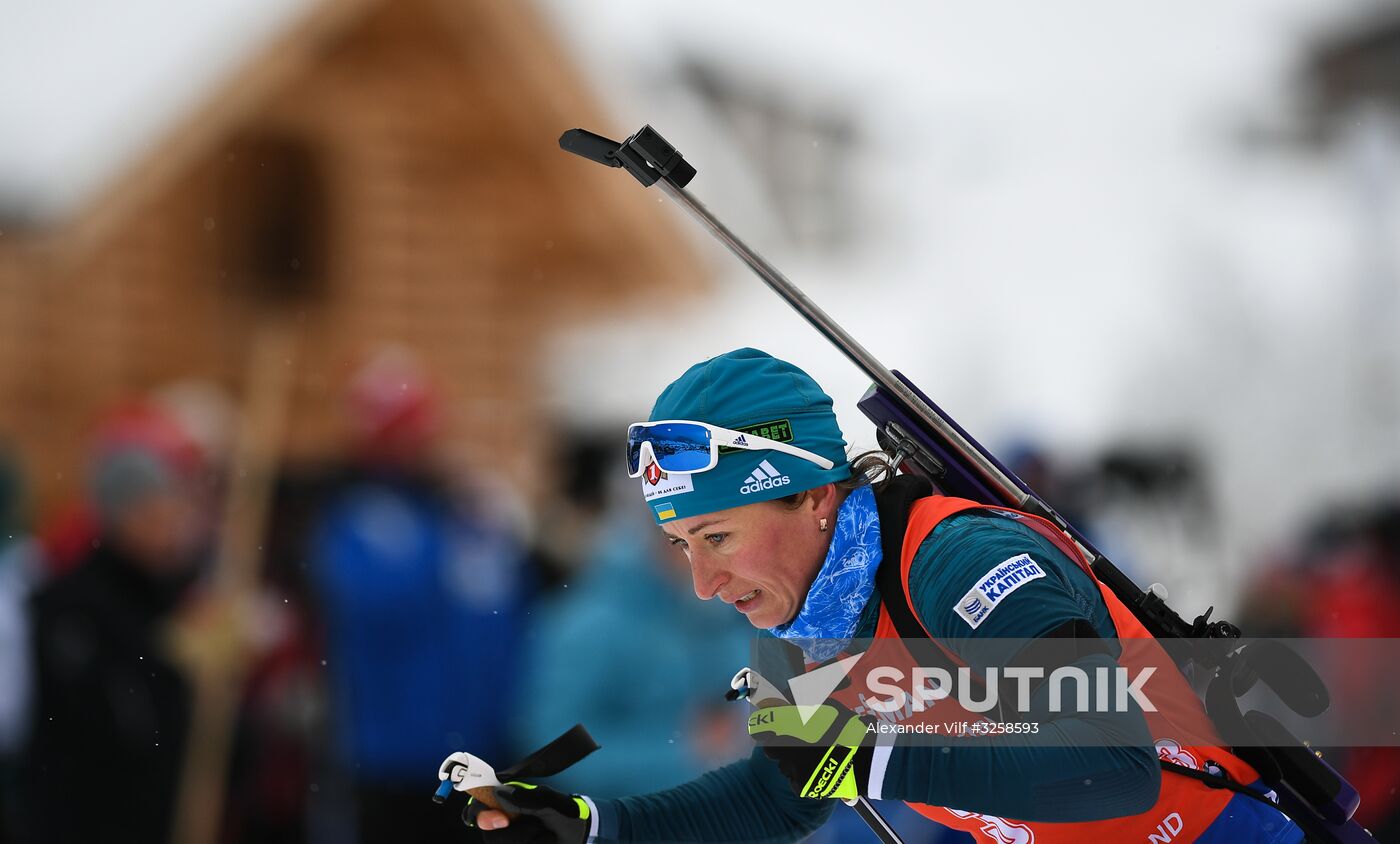 BMW IBU World Cup Biathlon 3. Women's pursuit