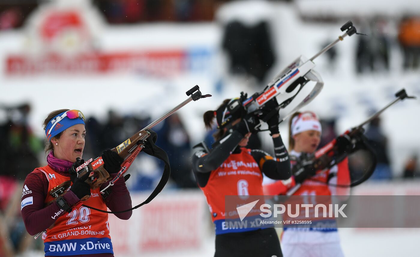 BMW IBU World Cup Biathlon 3. Women's pursuit