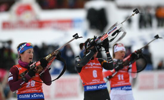 BMW IBU World Cup Biathlon 3. Women's pursuit