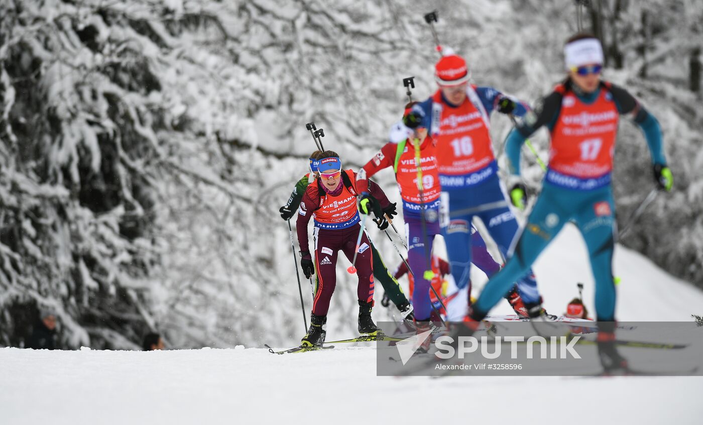 BMW IBU World Cup Biathlon 3. Women's pursuit
