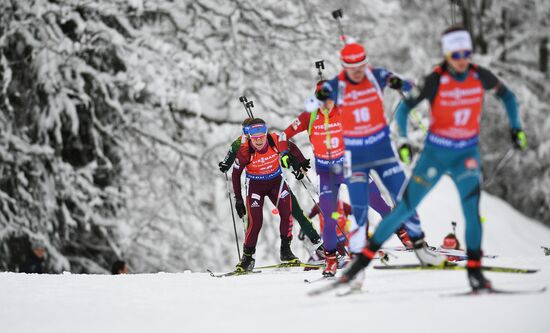 BMW IBU World Cup Biathlon 3. Women's pursuit