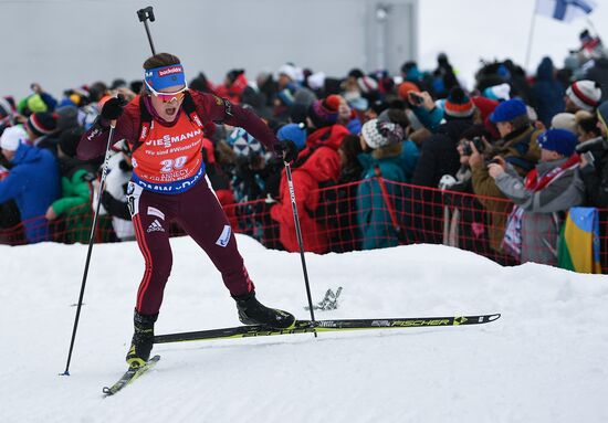 BMW IBU World Cup Biathlon 3. Women's pursuit
