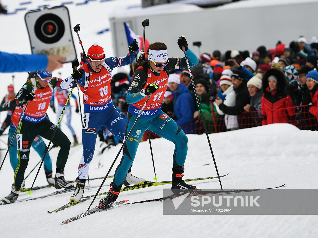 BMW IBU World Cup Biathlon 3. Women's pursuit