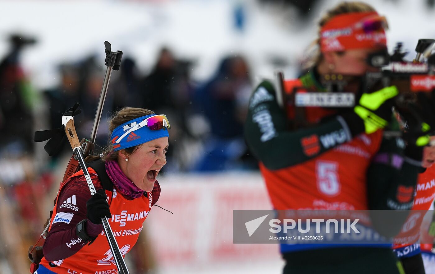 BMW IBU World Cup Biathlon 3. Women's pursuit