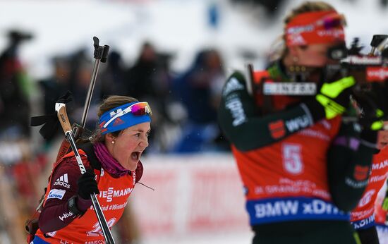 BMW IBU World Cup Biathlon 3. Women's pursuit
