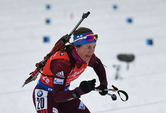 BMW IBU World Cup Biathlon 3. Women's pursuit
