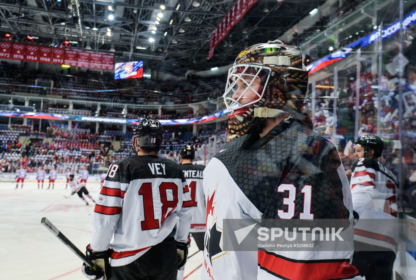 Ice hockey. Channel One Cup. Russia vs. Canada