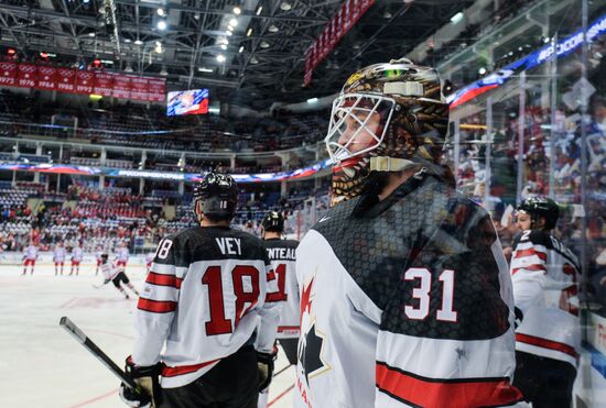 Ice hockey. Channel One Cup. Russia vs. Canada