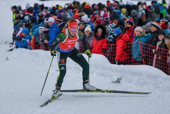 BMW IBU World Cup Biathlon 3. Women's pursuit