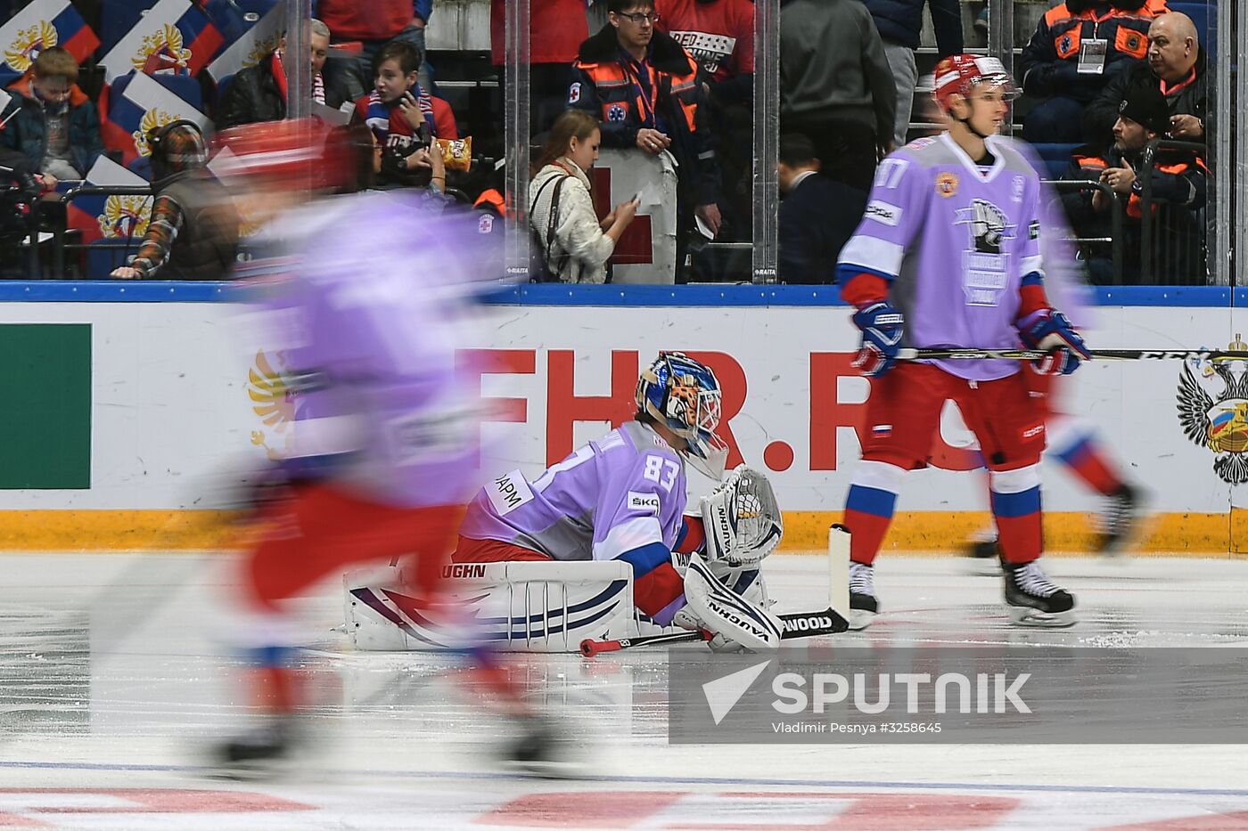 Ice hockey. Channel One Cup. Russia vs. Canada