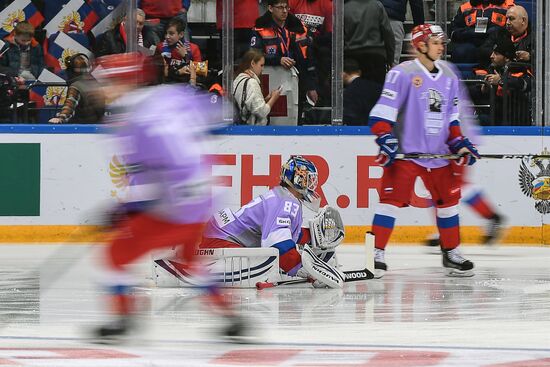 Ice hockey. Channel One Cup. Russia vs. Canada