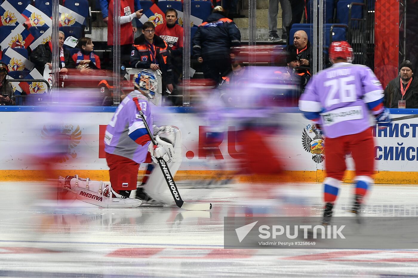 Ice hockey. Channel One Cup. Russia vs. Canada