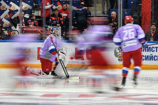 Ice hockey. Channel One Cup. Russia vs. Canada