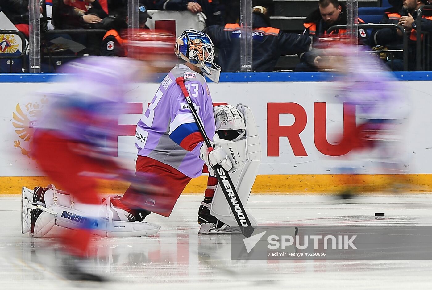Ice hockey. Channel One Cup. Russia vs. Canada