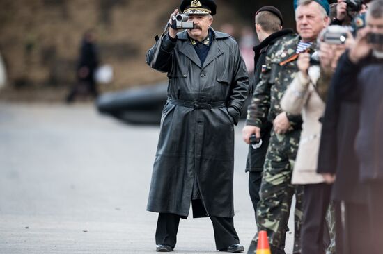 Fiftieth anniversary of the Black Sea Fleet's detached marine brigade