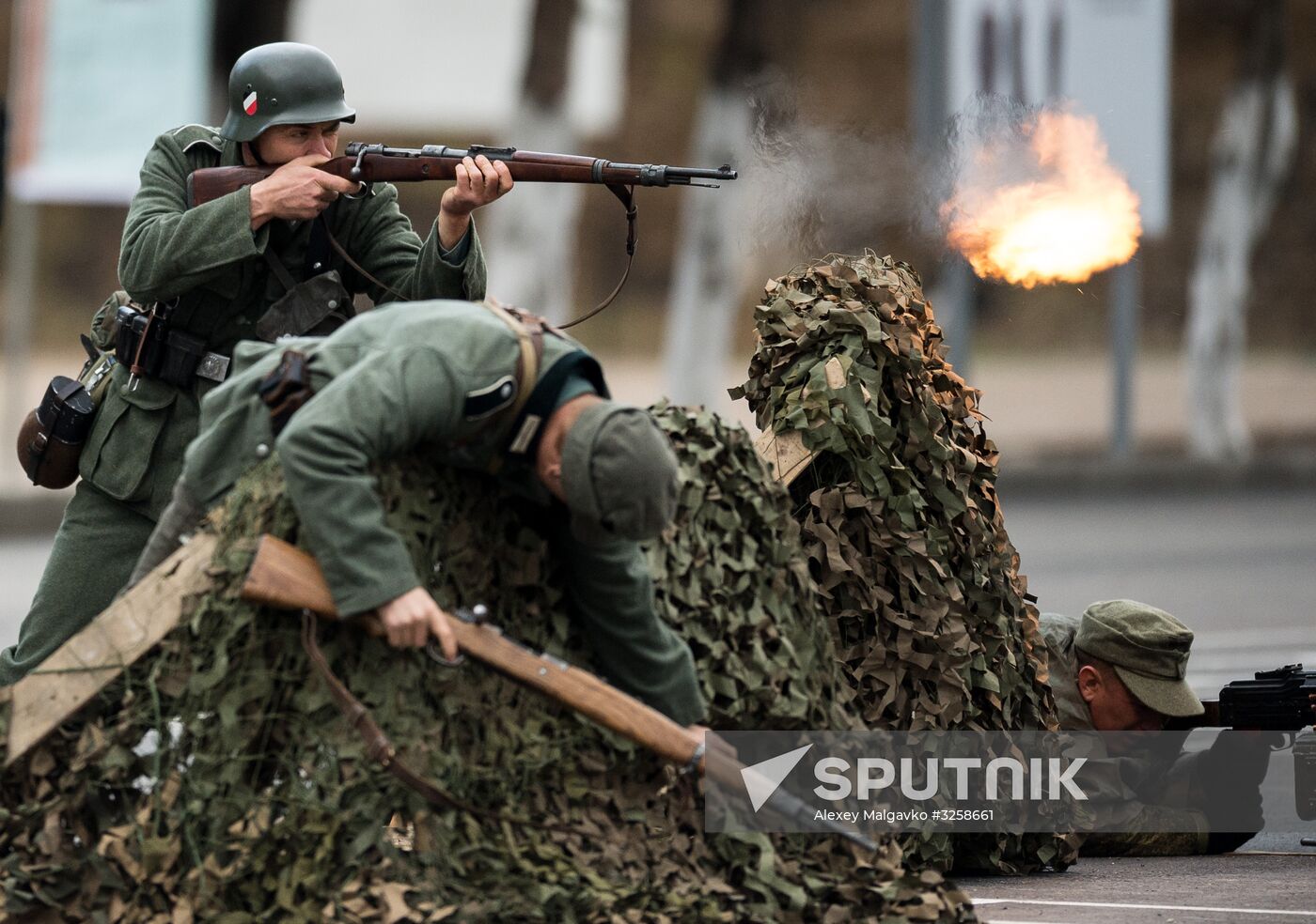 Fiftieth anniversary of the Black Sea Fleet's detached marine brigade