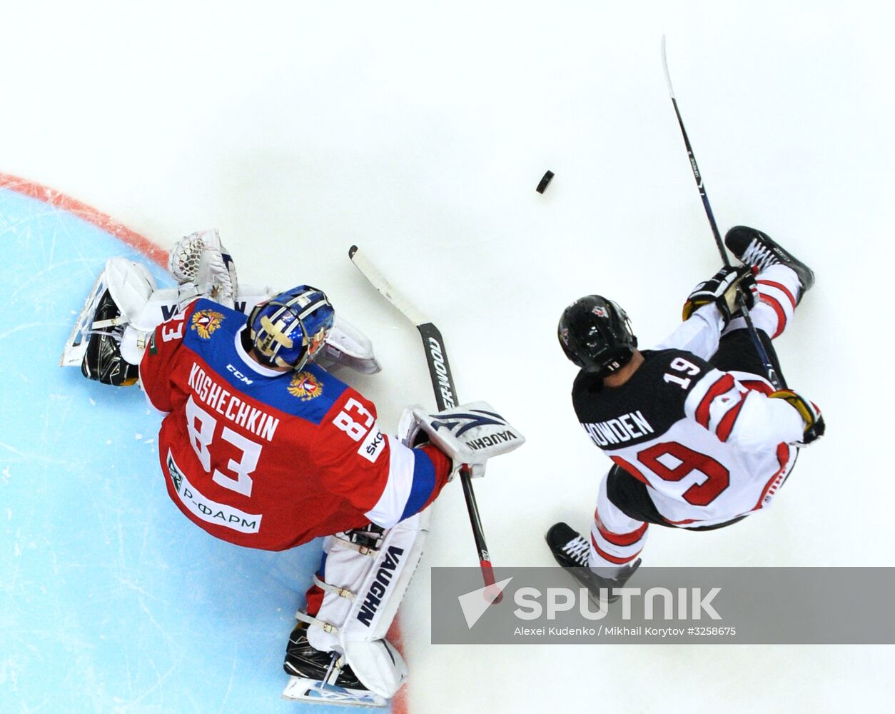 Ice hockey. Channel One Cup. Russia vs. Canada