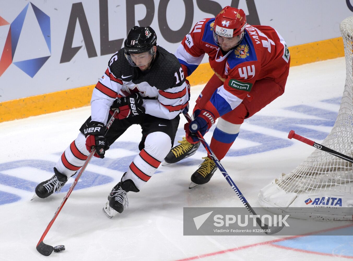 Ice hockey. Channel One Cup. Russia vs. Canada