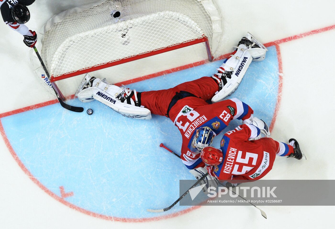 Ice hockey. Channel One Cup. Russia vs. Canada