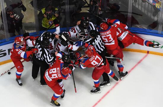 Ice hockey. Channel One Cup. Russia vs. Canada