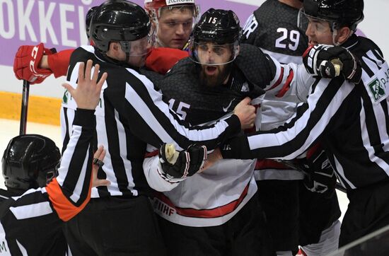 Ice hockey. Channel One Cup. Russia vs. Canada