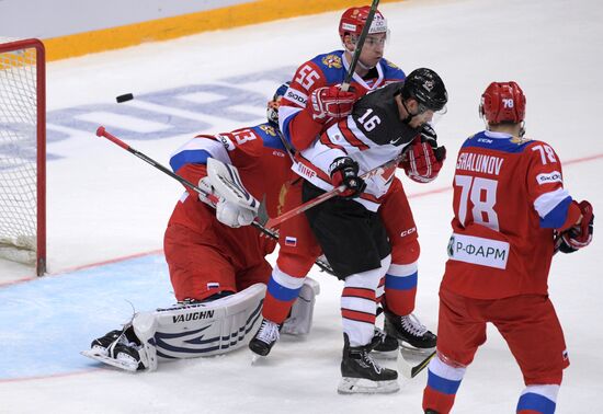 Ice hockey. Channel One Cup. Russia vs. Canada