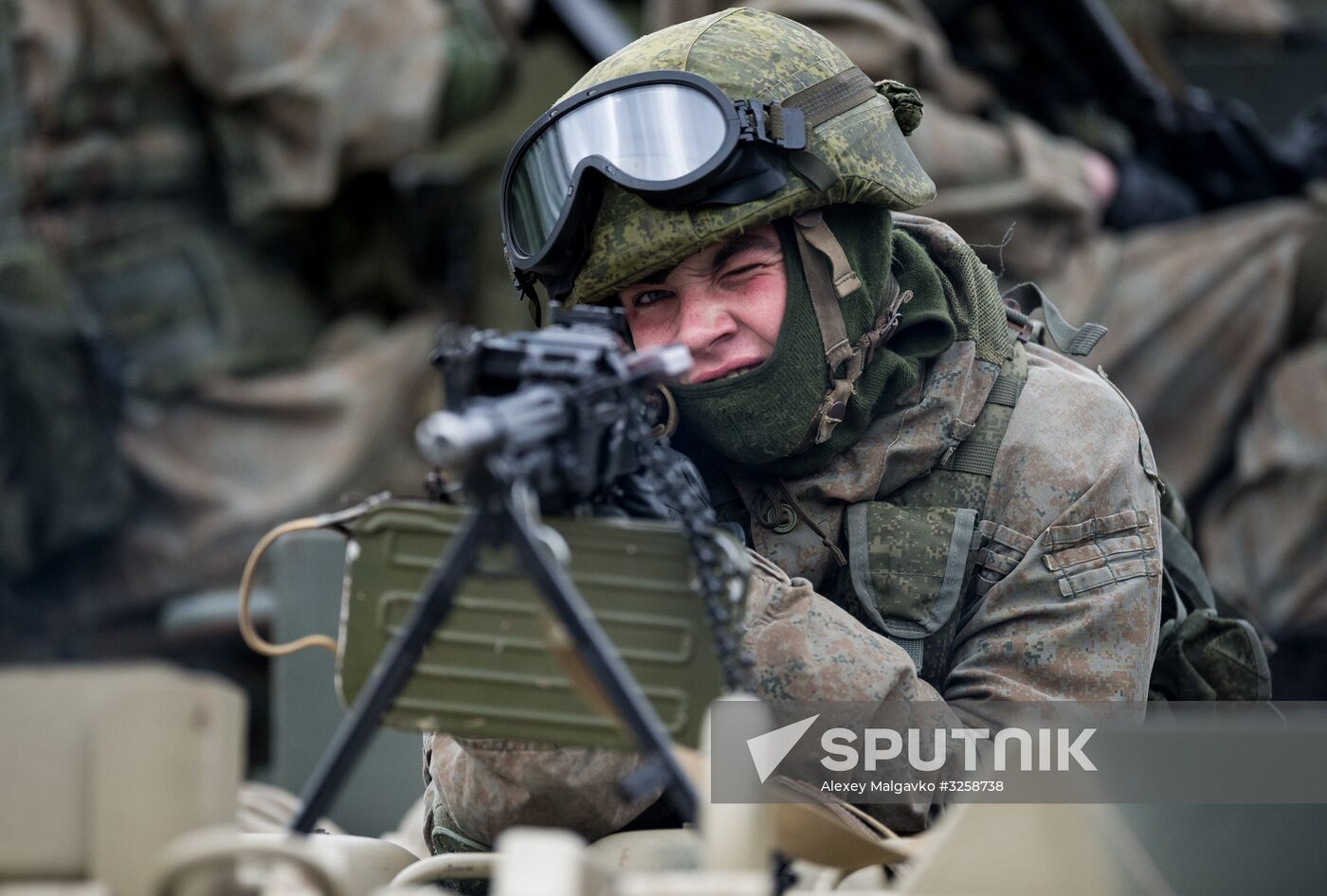 Fiftieth anniversary of the Black Sea Fleet's detached marine brigade