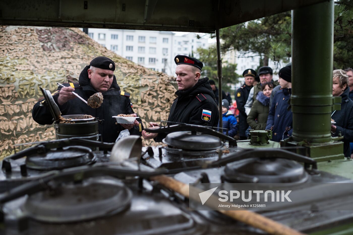 Fiftieth anniversary of the Black Sea Fleet's detached marine brigade