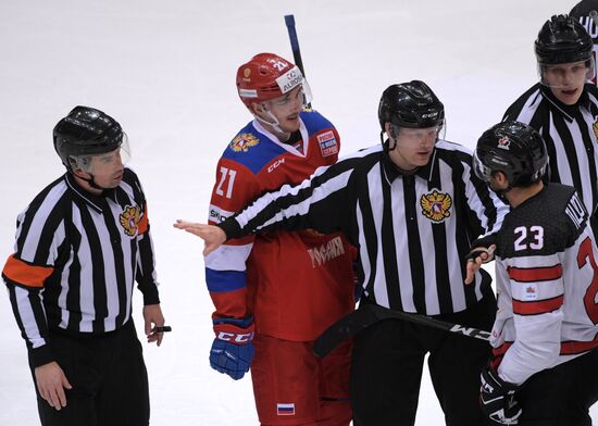 Ice hockey. Channel One Cup. Russia vs. Canada