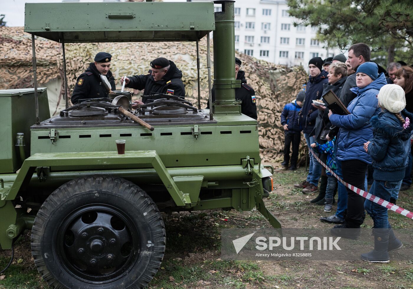 Fiftieth anniversary of the Black Sea Fleet's detached marine brigade