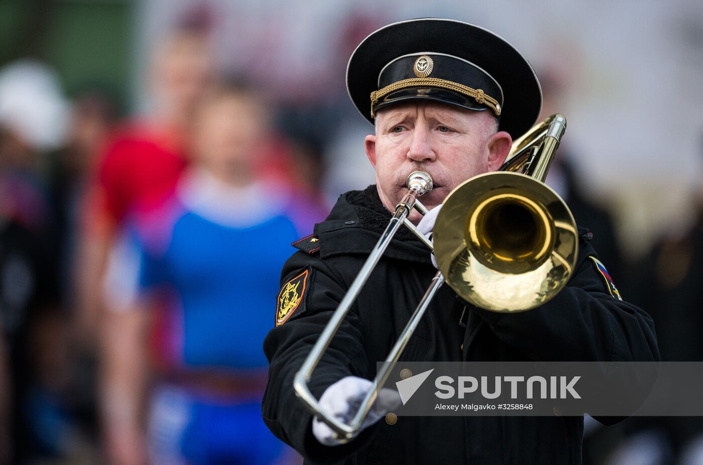 Fiftieth anniversary of the Black Sea Fleet's detached marine brigade