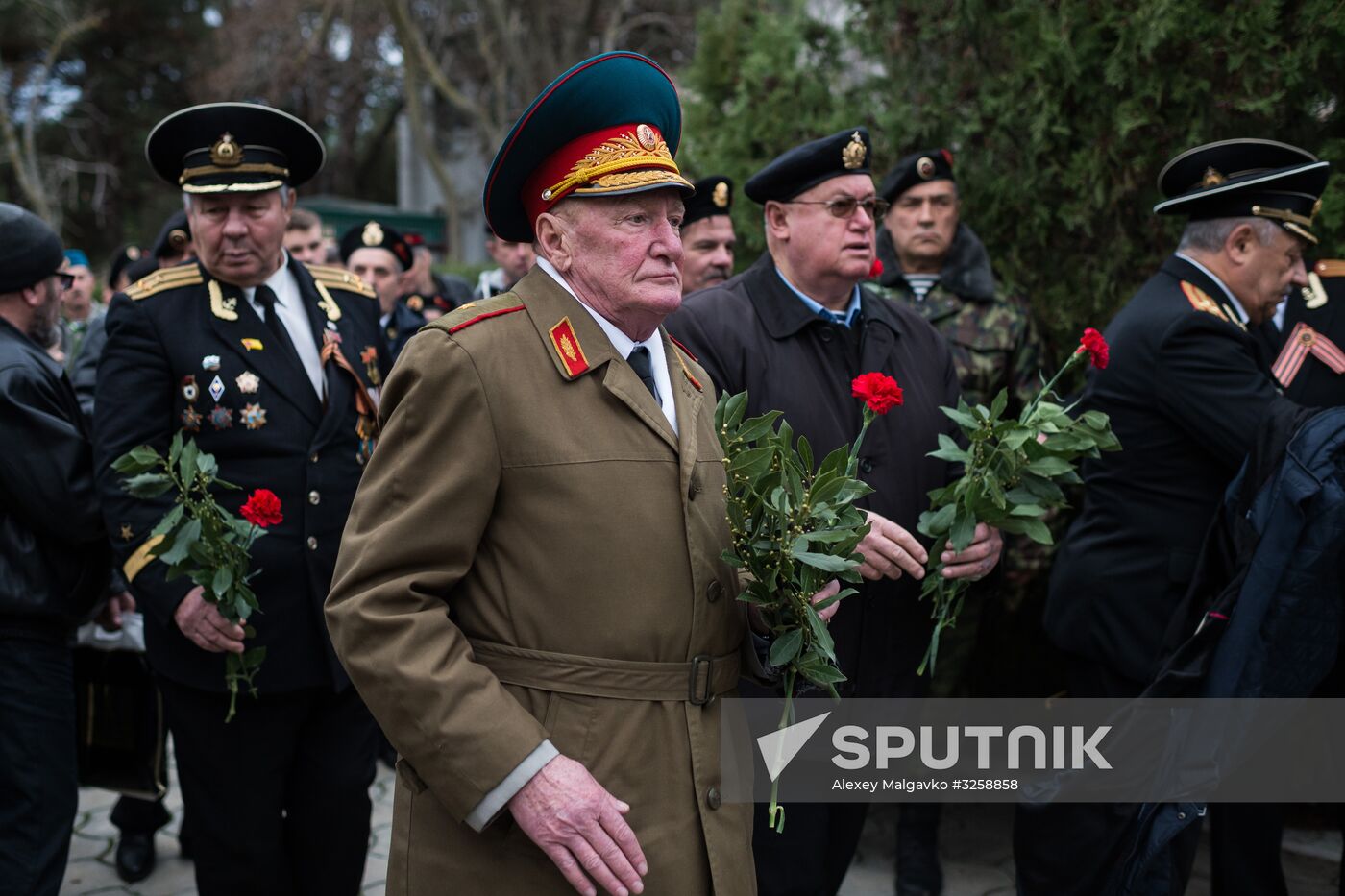 Fiftieth anniversary of the Black Sea Fleet's detached marine brigade