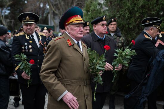 Fiftieth anniversary of the Black Sea Fleet's detached marine brigade