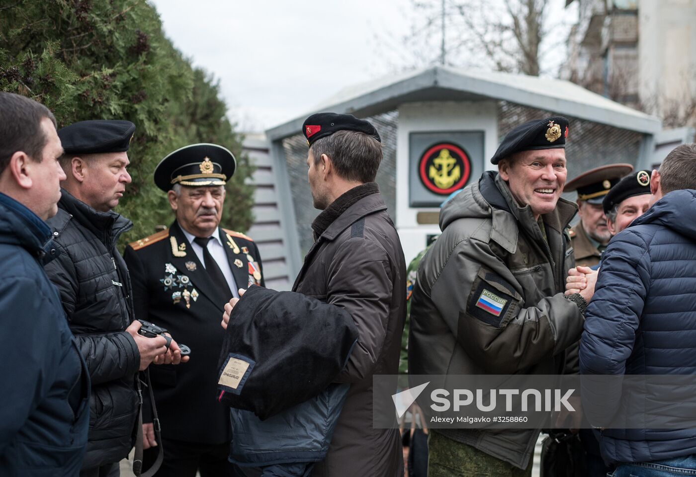 Fiftieth anniversary of the Black Sea Fleet's detached marine brigade