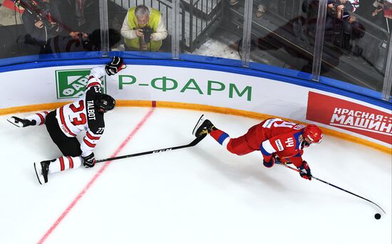 Ice hockey. Channel One Cup. Russia vs. Canada