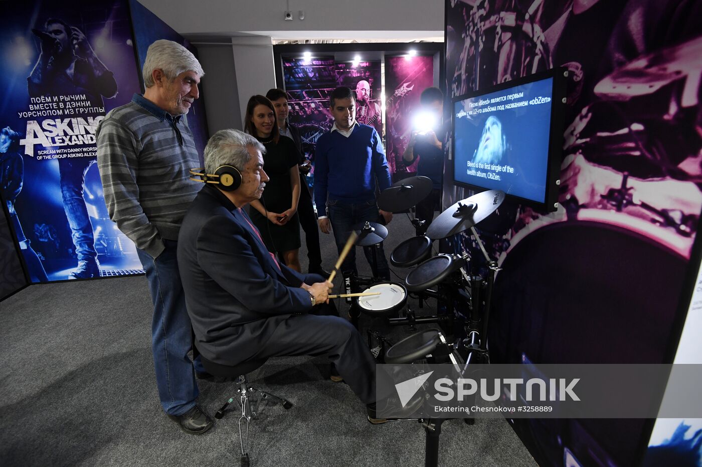 Grammy Museum exposition in Smolensky Passage