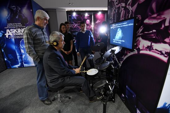 Grammy Museum exposition in Smolensky Passage