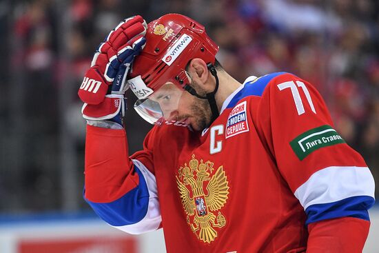 Ice hockey. Channel One Cup. Russia vs. Canada