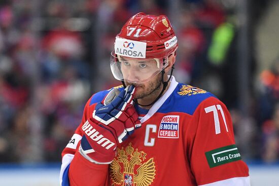 Ice hockey. Channel One Cup. Russia vs. Canada