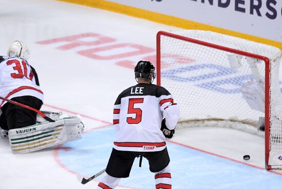 Ice hockey. Channel One Cup. Russia vs. Canada