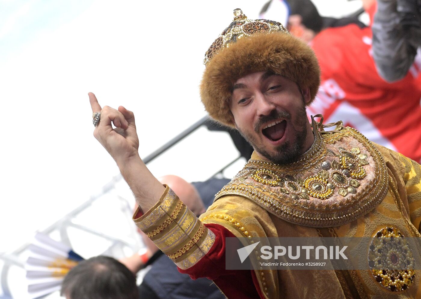 Ice hockey. Channel One Cup. Russia vs. Canada