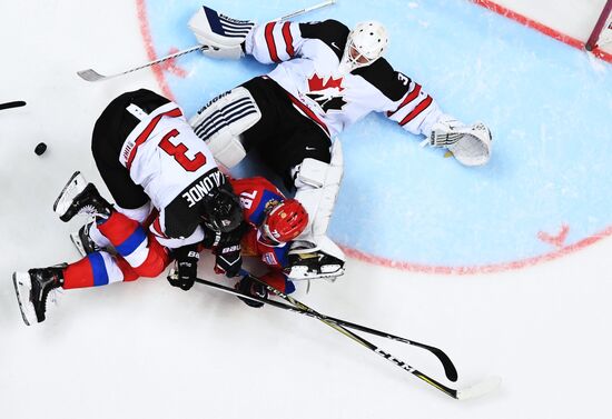 Ice hockey. Channel One Cup. Russia vs. Canada