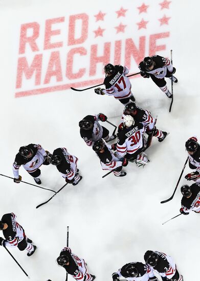 Ice hockey. Channel One Cup. Russia vs. Canada