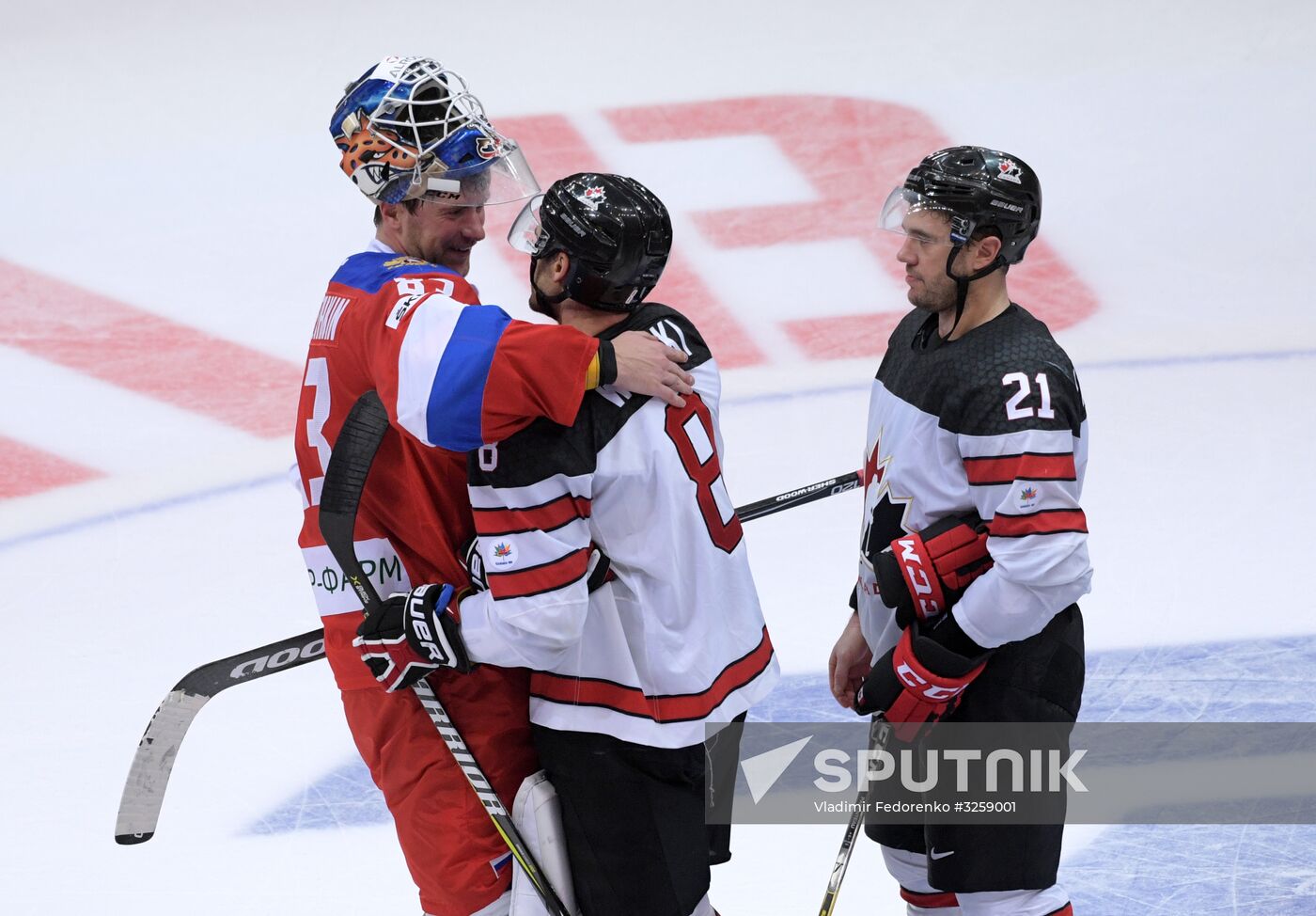 Ice hockey. Channel One Cup. Russia vs. Canada