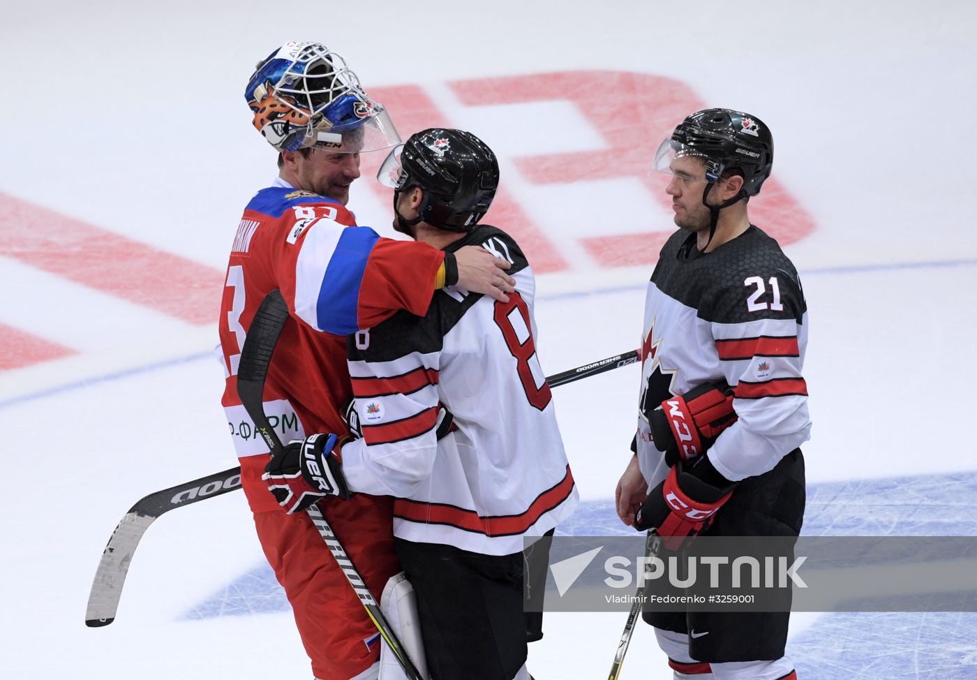 Ice hockey. Channel One Cup. Russia vs. Canada