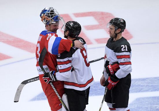 Ice hockey. Channel One Cup. Russia vs. Canada