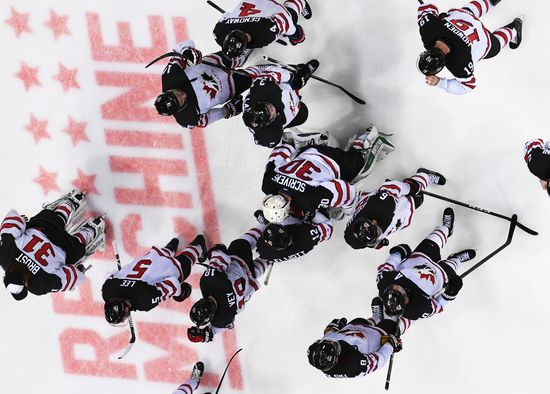 Ice hockey. Channel One Cup. Russia vs. Canada